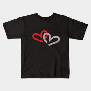 Two Small Hearts for One Big Love Kids T-Shirt